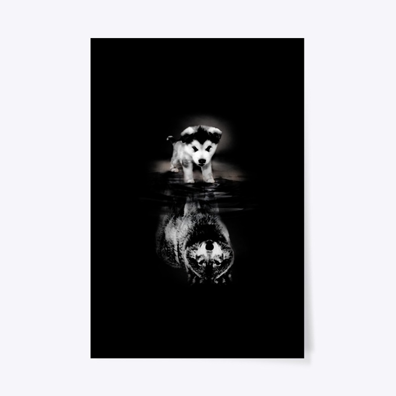 BE YOURSELF ! DOG - WOLF