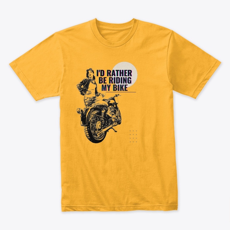 I would rather be riding my bike