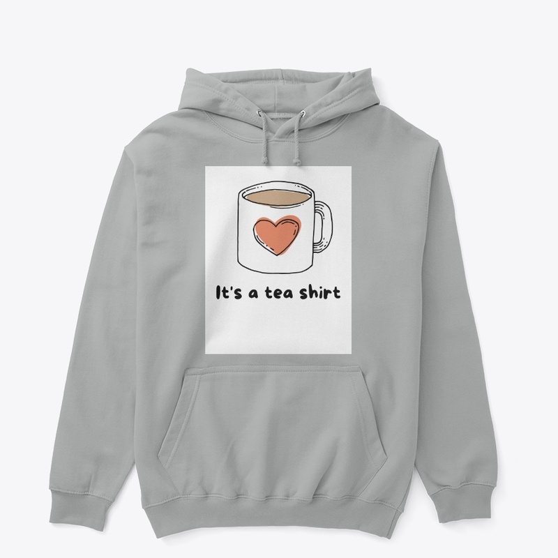 Colorful Graphic Tea Shirt with a Twist