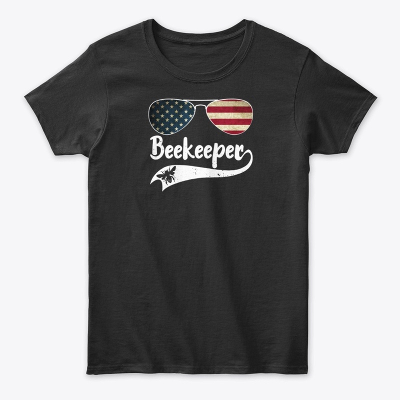 Bee keeper 4th of July US flag Beekeeper