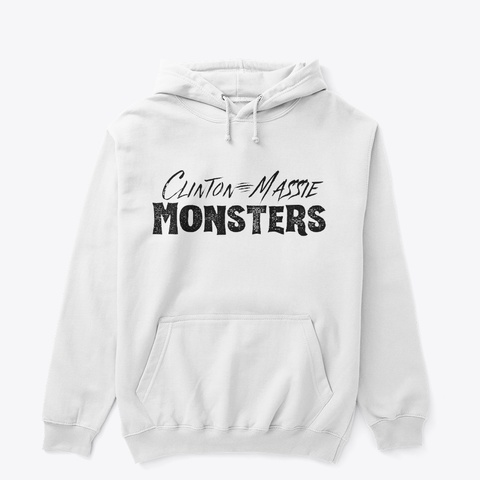 Monsters No Logo Items White T-Shirt Front
