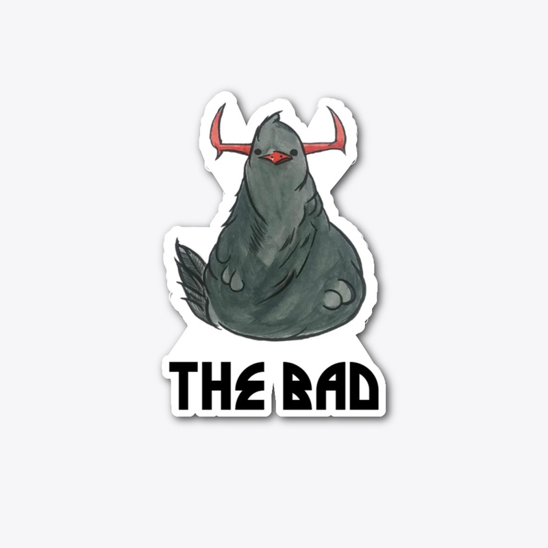 The Bad Chicken sticker.
