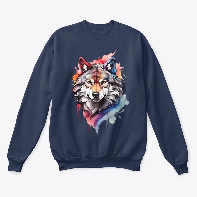 Ilustration wolf 3D