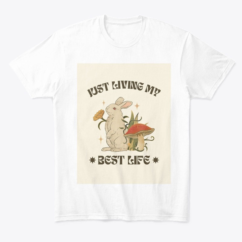 Just living my best life t-shirt design 