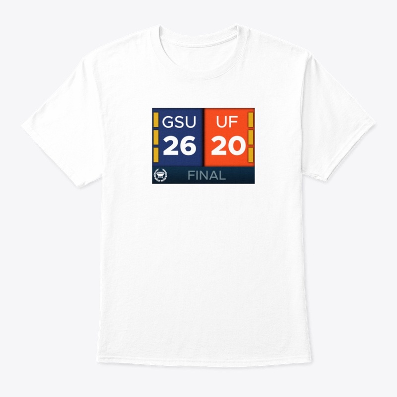 GSU vs UF Scoreboard Shirt