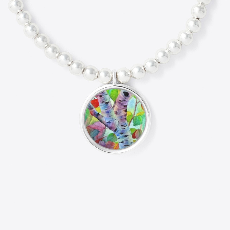 Prairie: Watercolor Aspen Bracelet