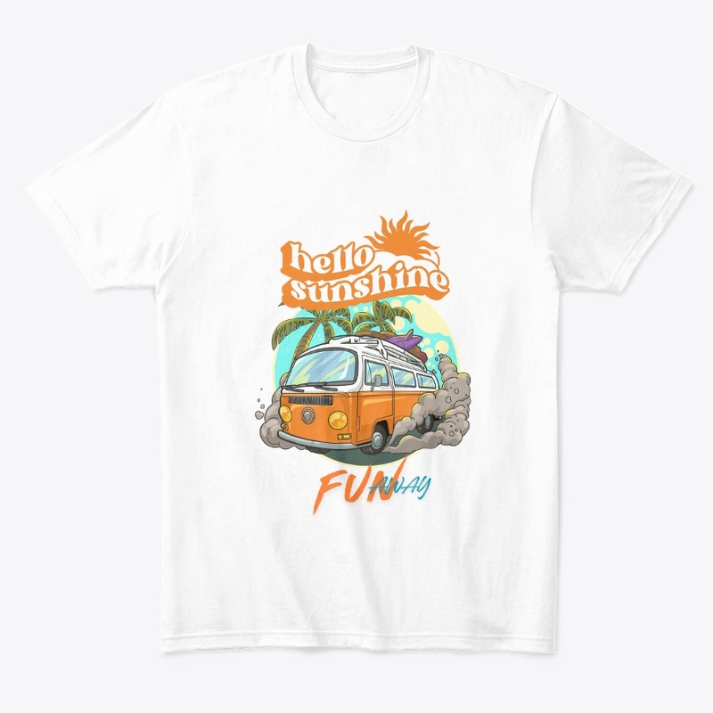 Colorful Vintage Retro Sunset T-Shirt
