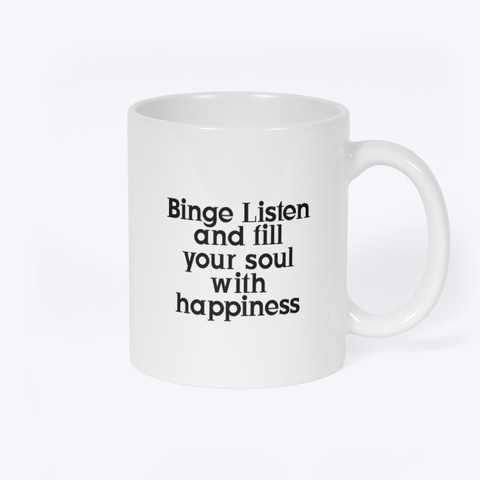 Cheap Audio Man Ho Ho Holiday Mug  White T-Shirt Back