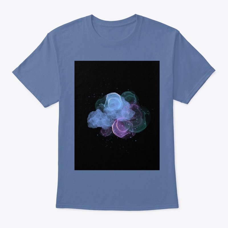 Abstract Color Fusion T-Shirt"