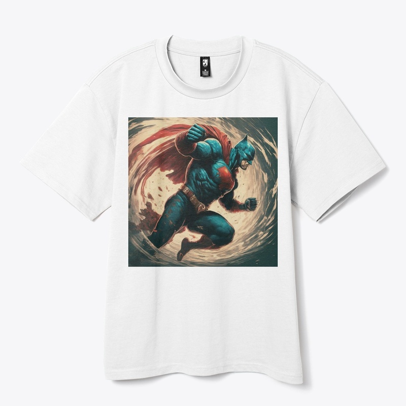 Superhero Wind Master T-Shirt Design