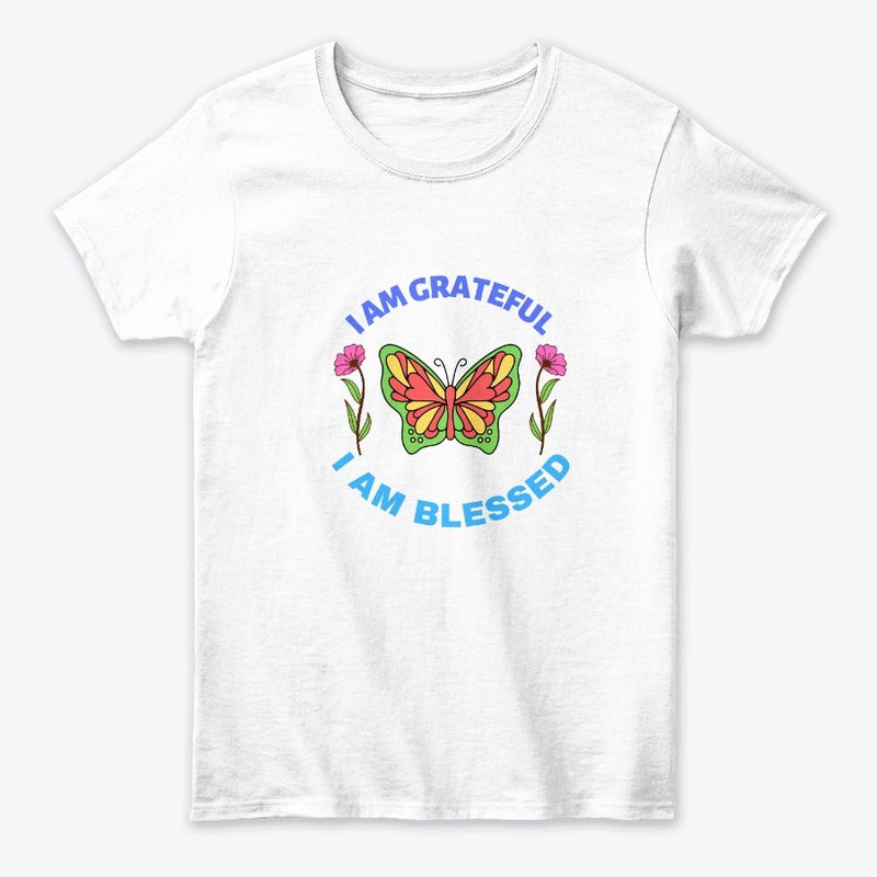 I Am Grateful I Am Blessed design