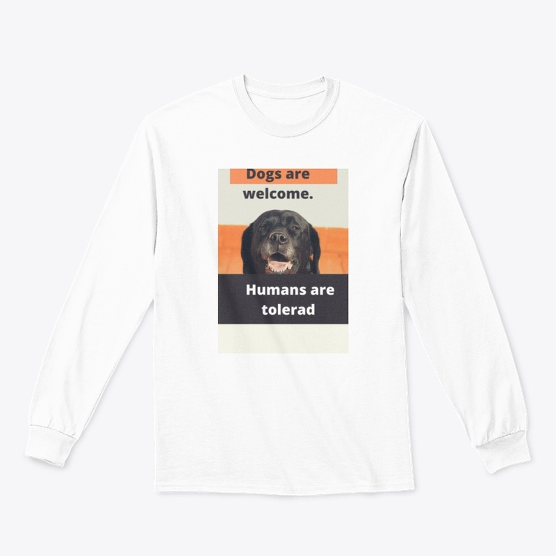 Dogs are welcome.
