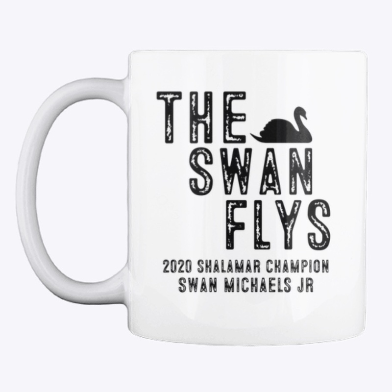 The swan flys mug