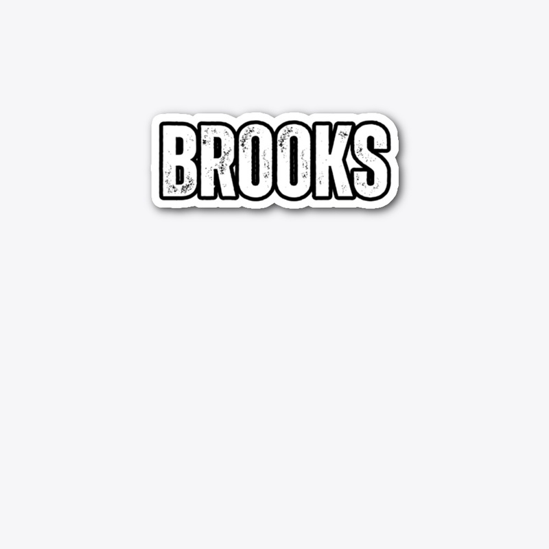 Personalized Name "Brooks" Vintage