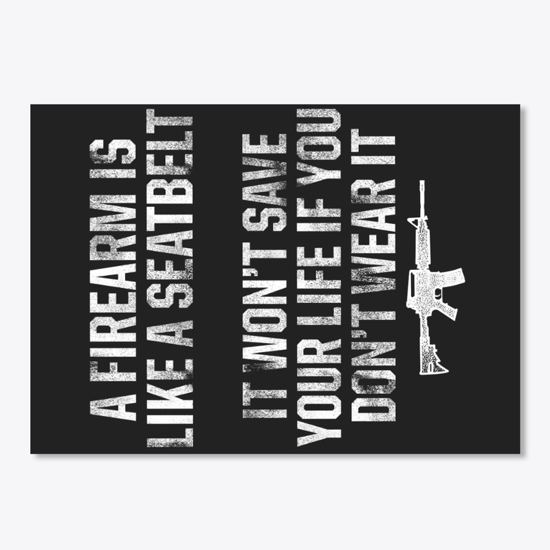 PATRIOTIC - A FIREARM IS LIKE M 0055