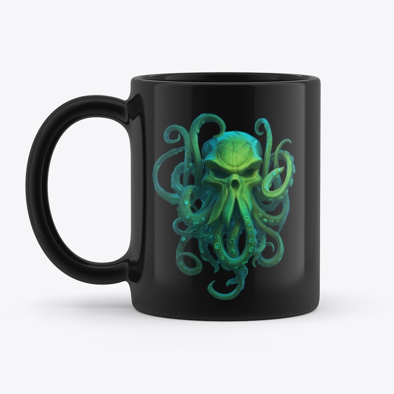 Deep Sea Kraken Skull -V3