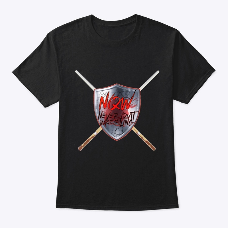 NQW logo shirt with quote