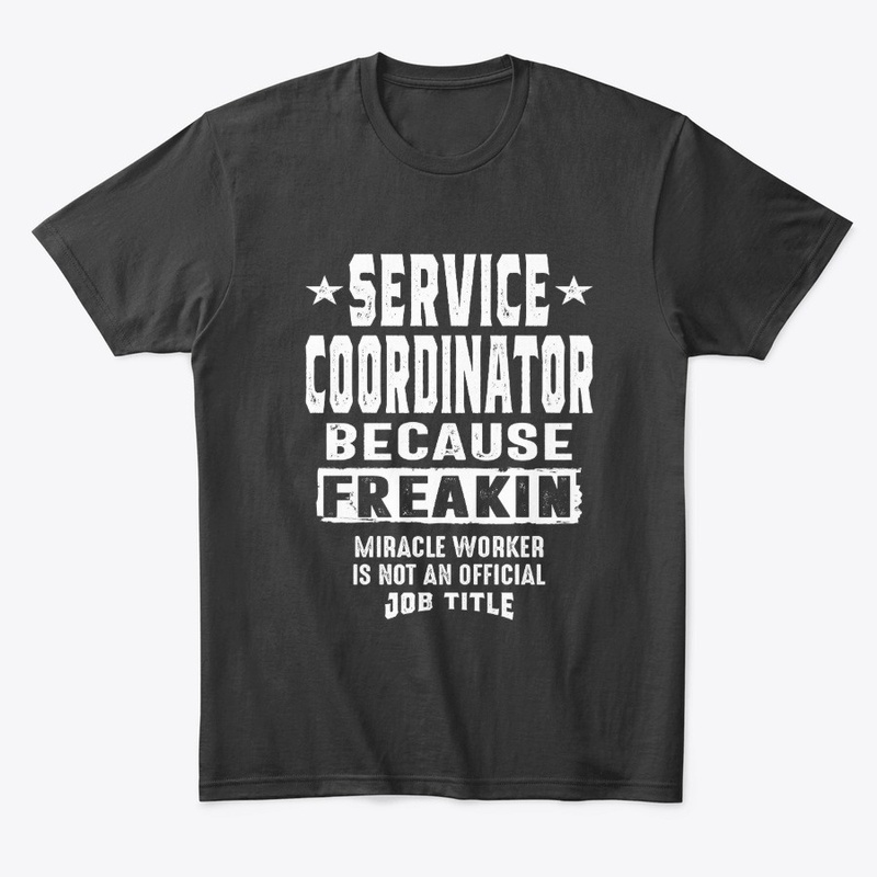 Service Coordinator Job Title Gift
