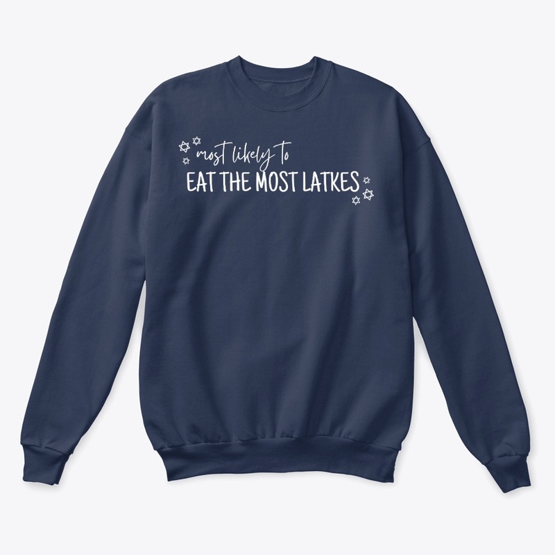 Eat the Most Latkes Superlative HANUKKAH
