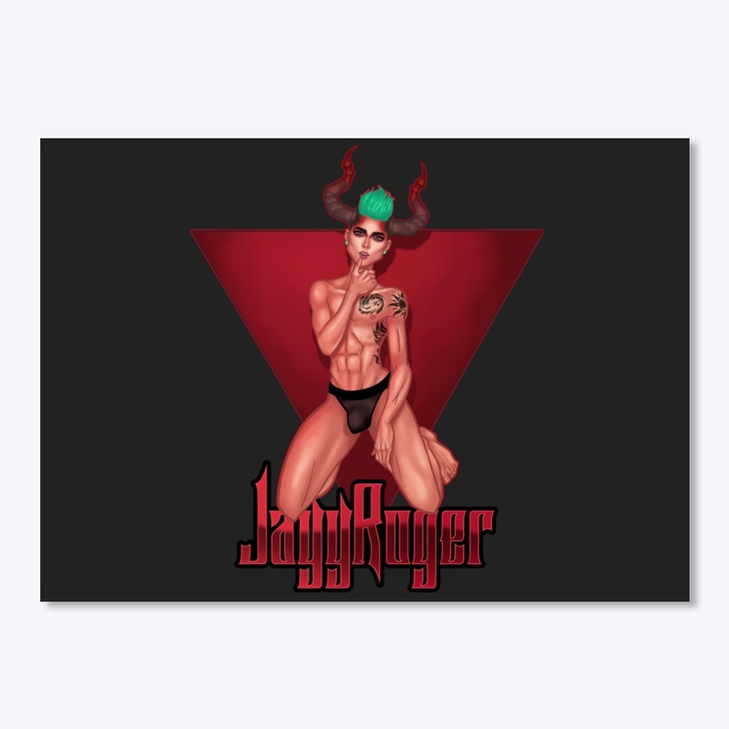 JayyRuger Devil Sticker