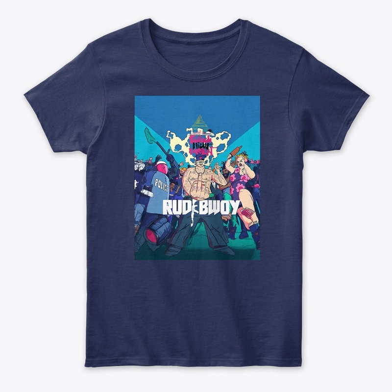RUDEBWOY T-shirt! Crafted from premium