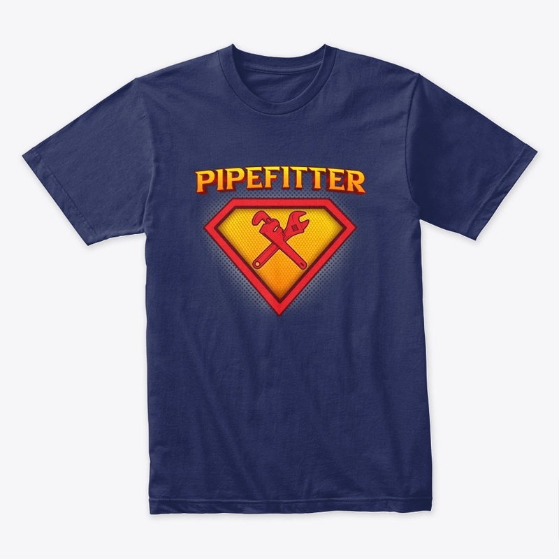 Cool Superhero Pipefitter Life