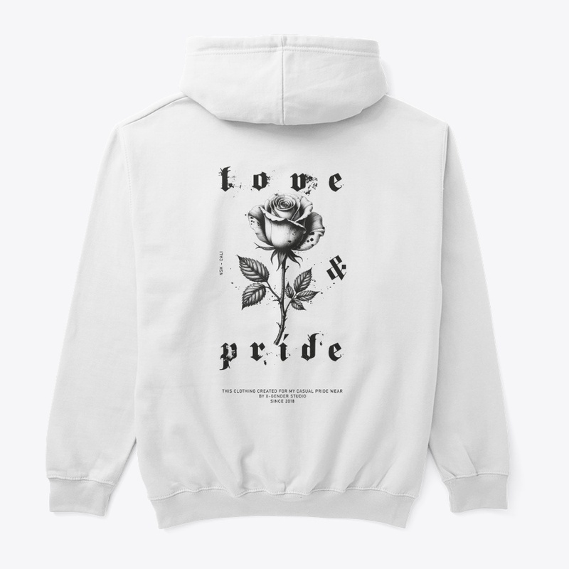 Gay pride clothing set, back print
