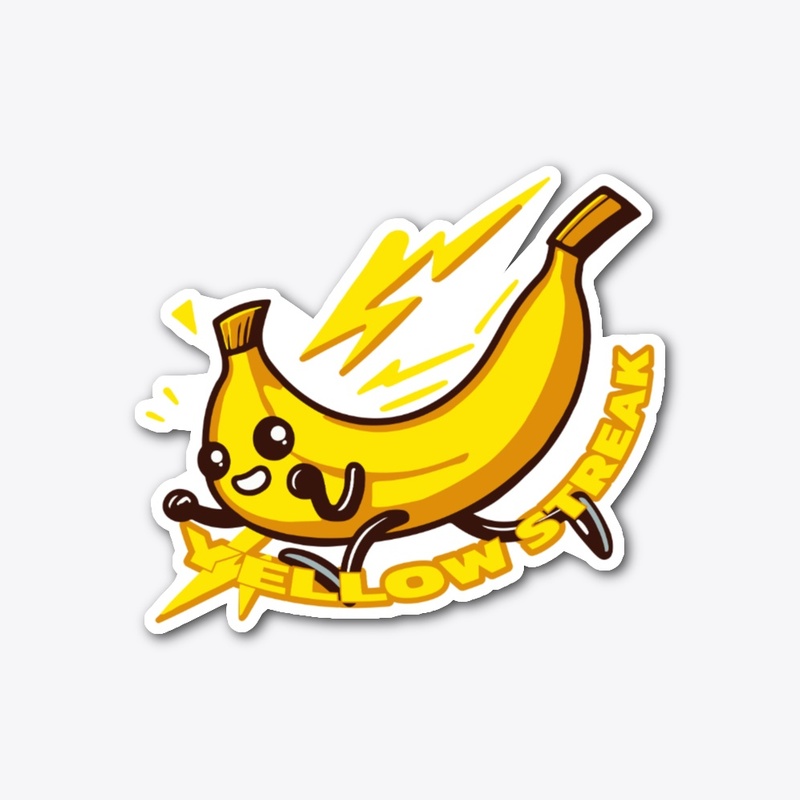 kawaii banana electric shock