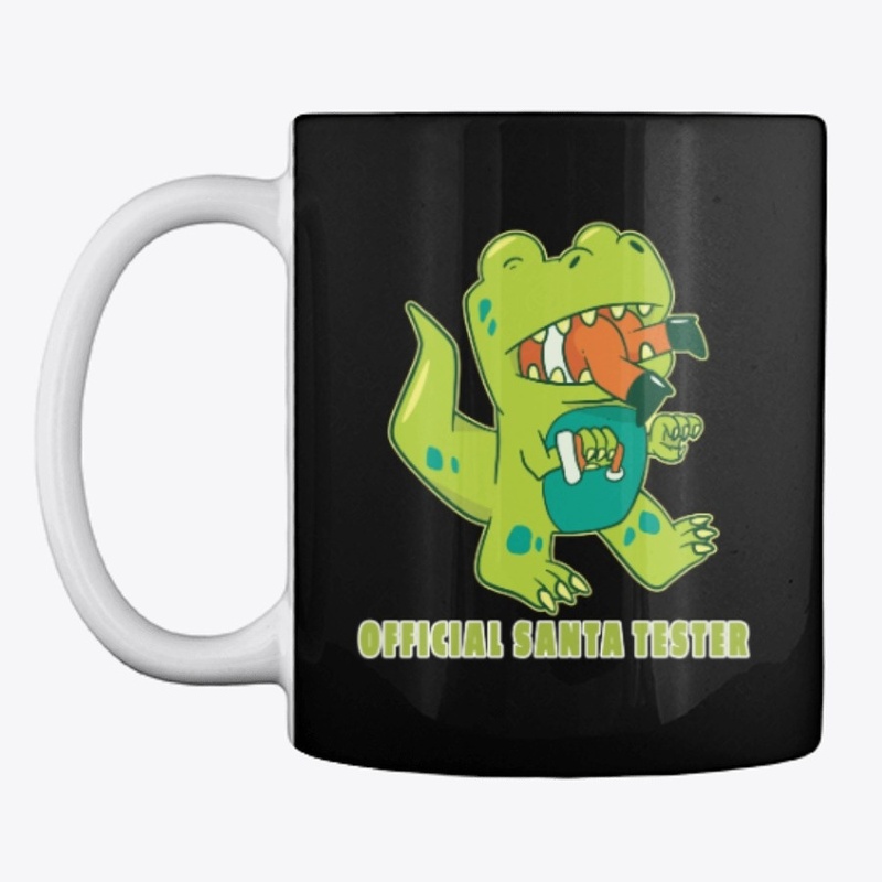 Christmas T-Rex Official Santa Tester