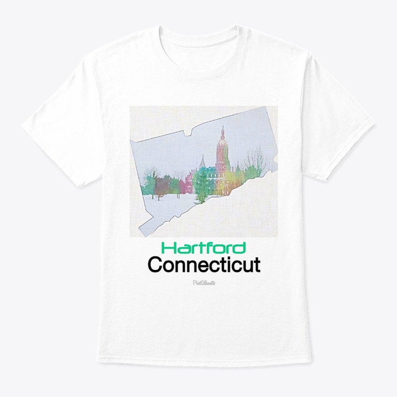 USA Tee Shirt - Hartford, Connecticut