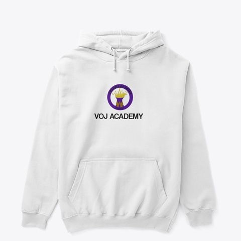 Voj Acadey Apparels White Camiseta Front