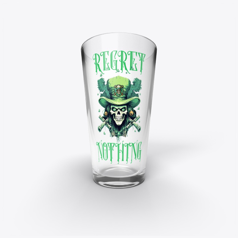 Regret Nothing! Skull and Crossbones