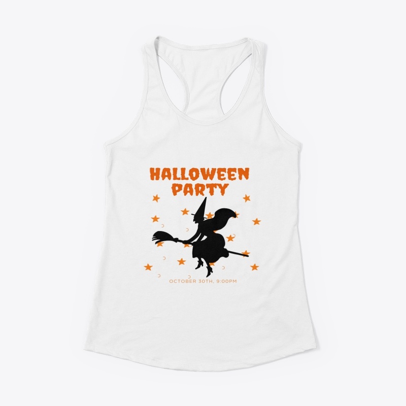 Halloween - Sorciere sur balaie