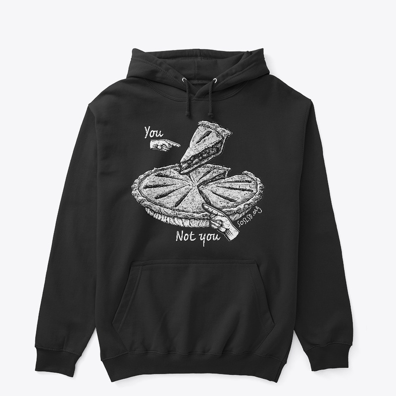 Honest Pie monochromatic hoodie