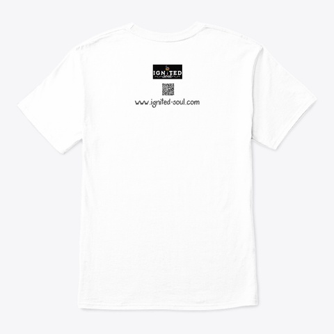 Mirror Image   I Am Enough White Camiseta Back