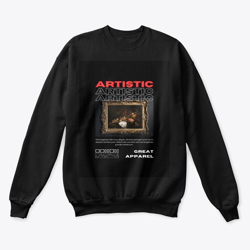 COOL ARTISTIC SWEATSHIRT😎🎨🖌️|