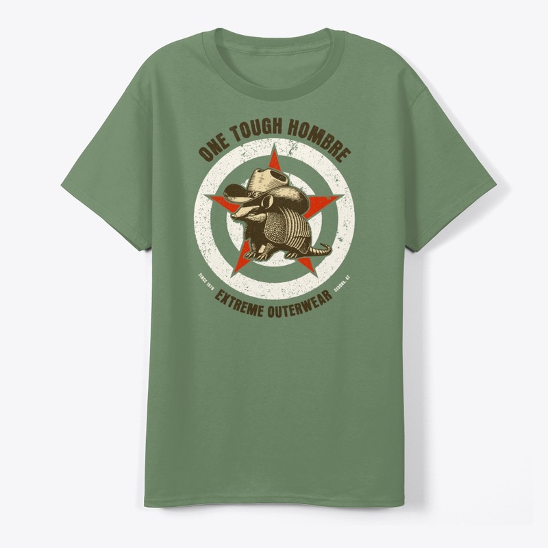 ONE TOUGH HOMBRE Armadillo Cowboy