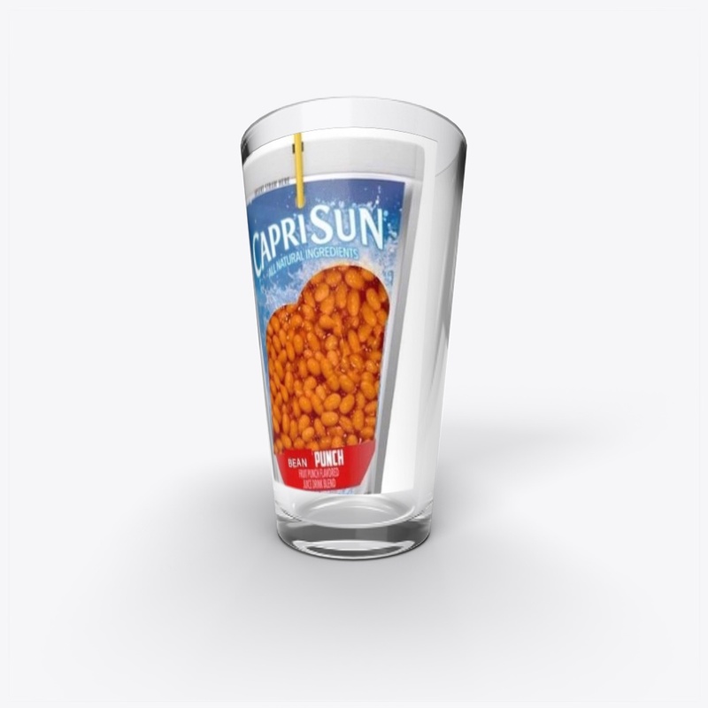 Bean glass and mug