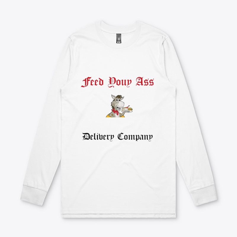 Feed Your Ass tee - Old London Script