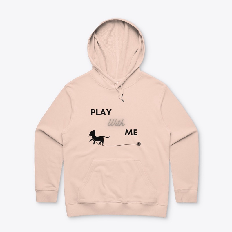 PLAY WITH ME FUNNY CAT DESIGN