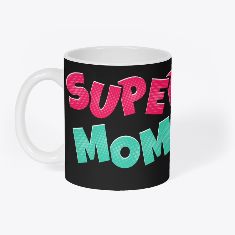Super Mom Speech Bubble fashion design 