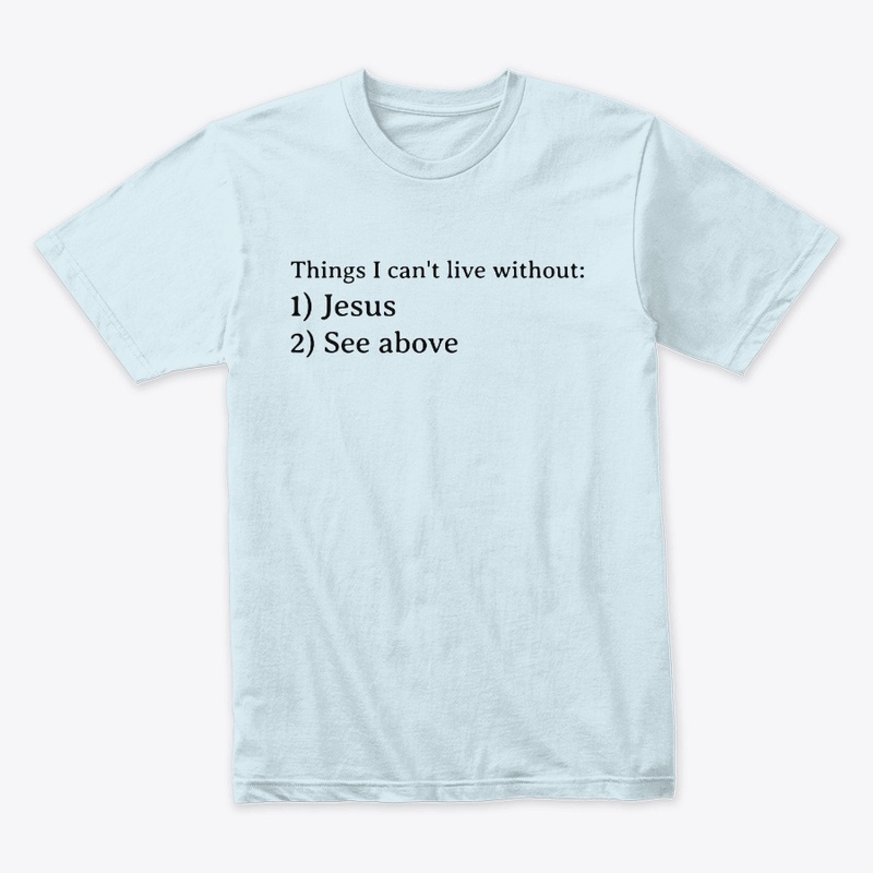 Things I Can't Live Without