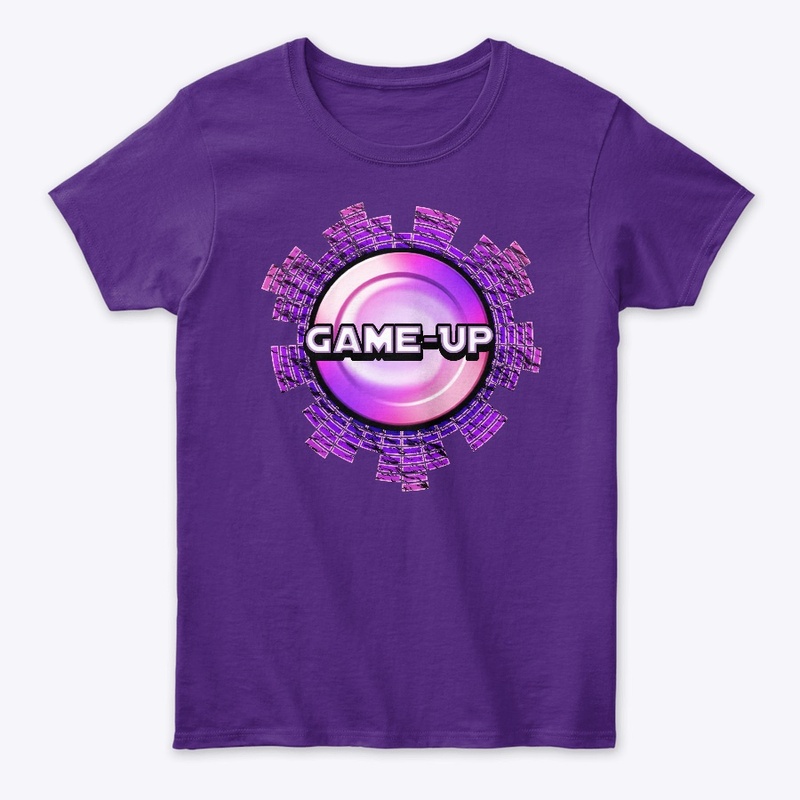 Game-Up Logo In Purple/Pink