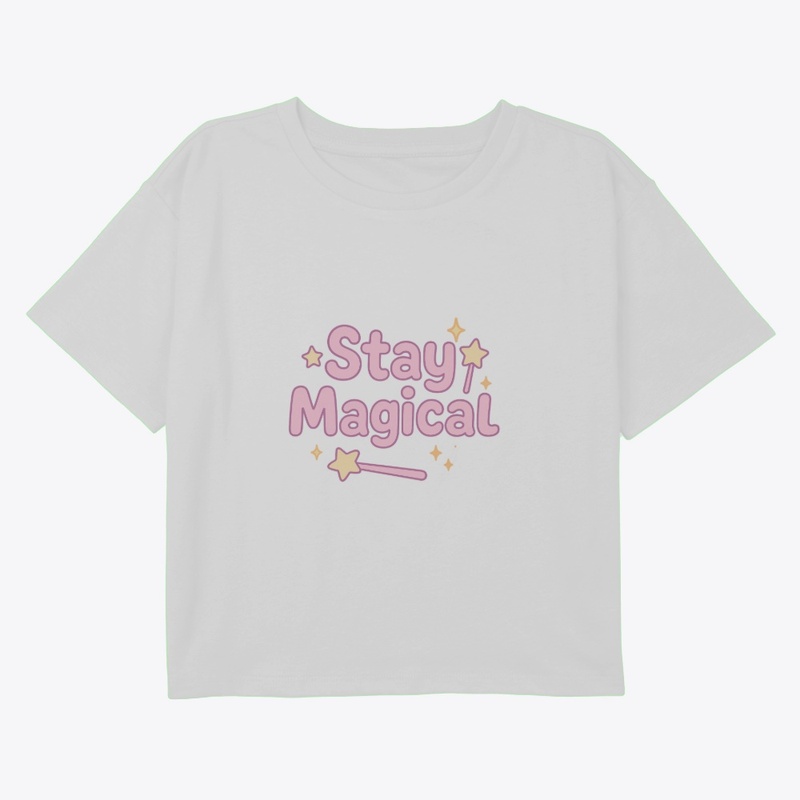 Stay Magical – Kawaii Pastel Art