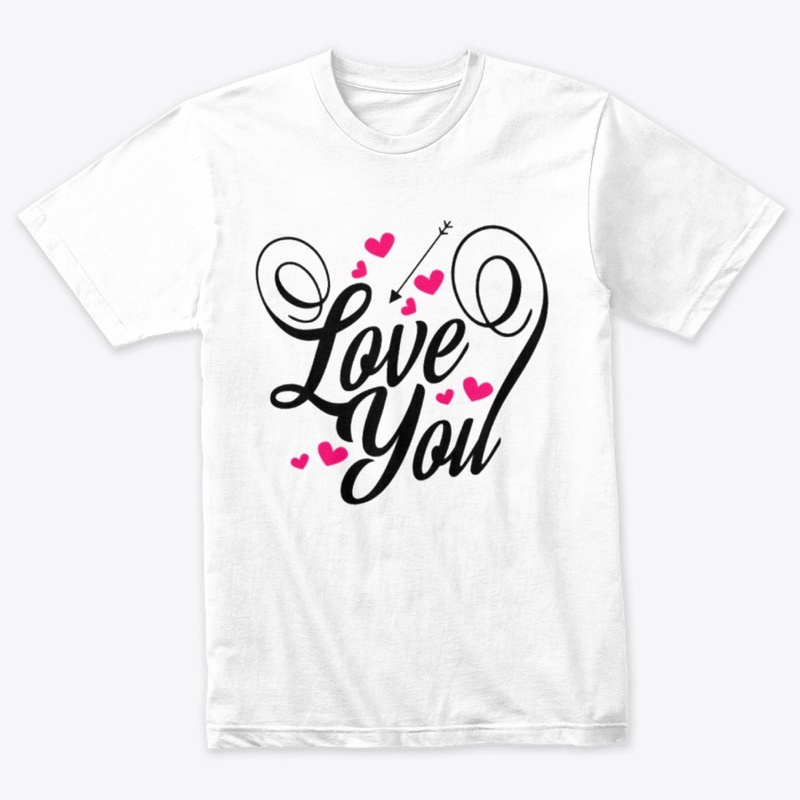 l love you gift shirt