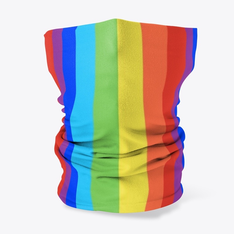 Rainbow Neck Gaiter