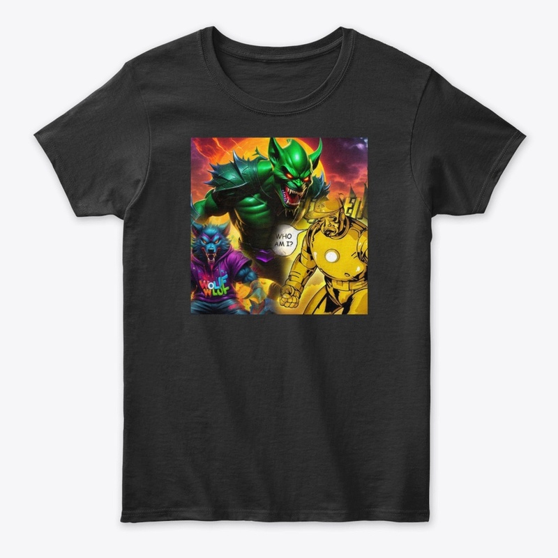 Skittles wolf superhero comic book
