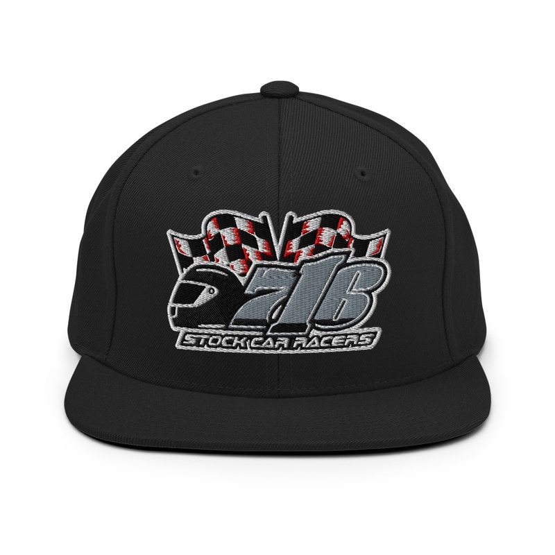 716SCR-flatbrim hat