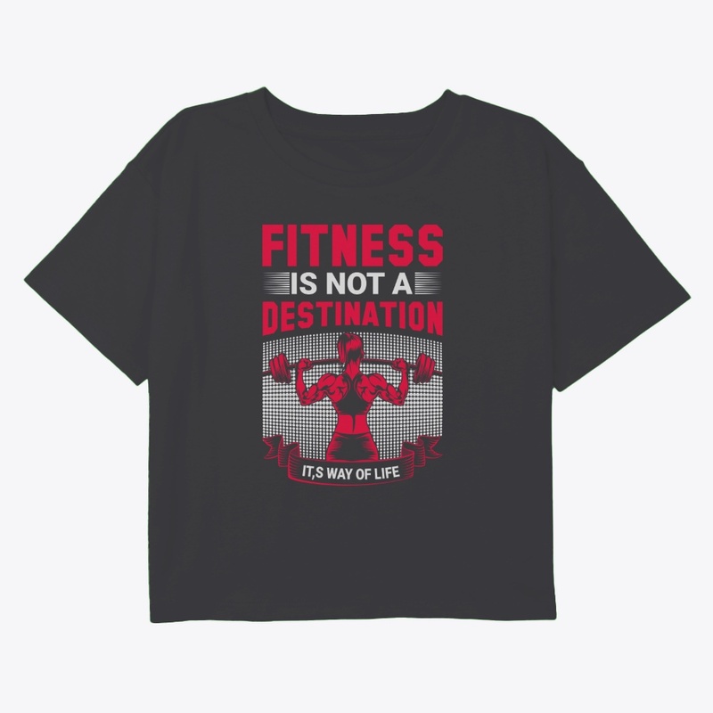 Train Hard – No Excuses Gym Tee