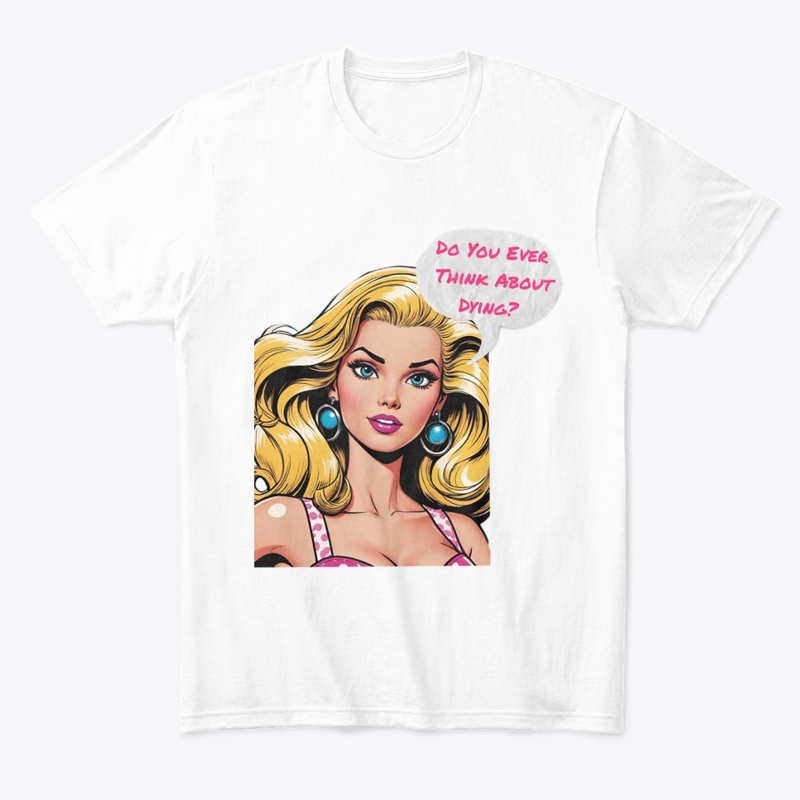 Funny Trendy Fashion Doll Pink Design 